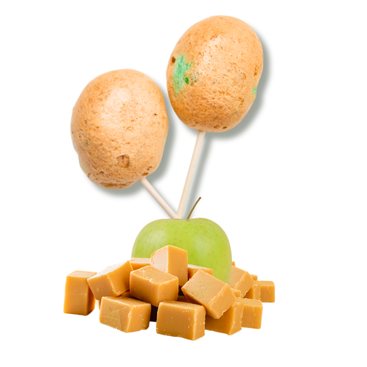 Freeze Dried Caramel Apple Pops